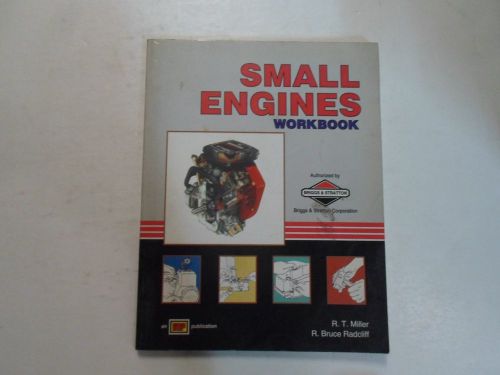 1998 briggs &amp; stratton small engines workbook manual stained factory oem book 98