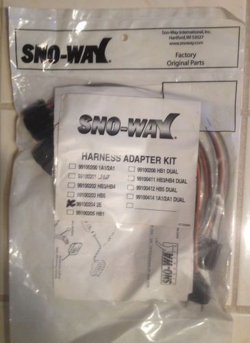 Brand new sno-way harness adapter kit 99100204 2e