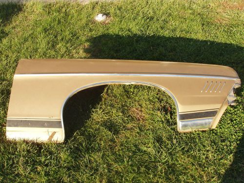 1968 ford galaxie right passenger fender very good condition 1973 take off