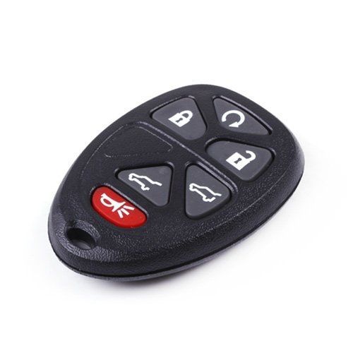 No chips 6 button new remote key case fob shell &amp;pad for 2007-2012 gm cadillac