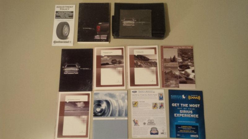 2006 lincoln mark lt pickup truck  owners manual set with case excellent
