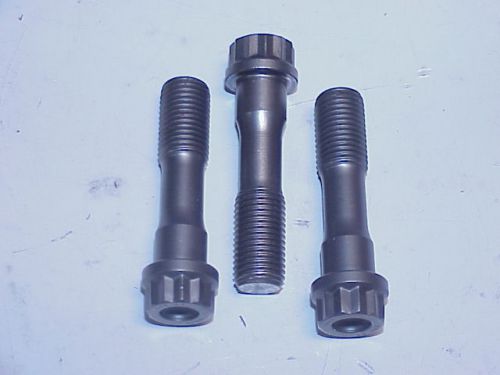 3 replacement 12 point connecting rod bolts 3/8-24 x 1.600&#034; carr sps 47  jh28