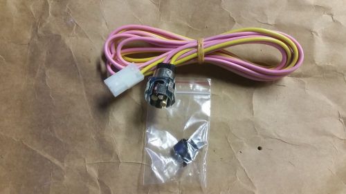 New 1967-74 mopar dome light wire and socket. charger,roadrunner,cuda