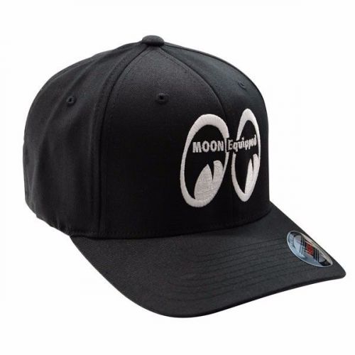 Moon equipped hat  flexfit mooneyes famous logo hat  authentic merchandise