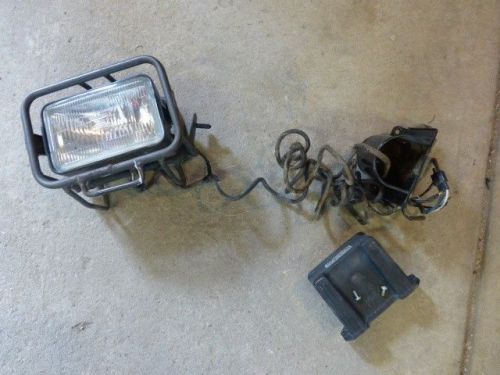 1985 honda atc 250es headlight, mount bracket w/ cord holder &amp; fuse cover