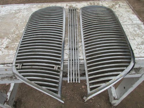 1938 dodge car grill,decent chrome,right side will need repair