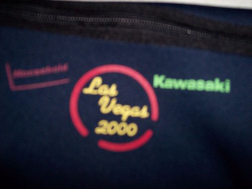 Las vegas fanny waist pack - navy, green, yellow, kawasaki 2000