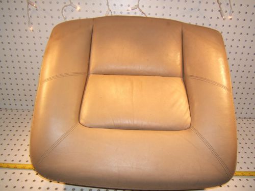 Mercedes late w140 cl500 rear right pass seat back parchment leather 1 cushion