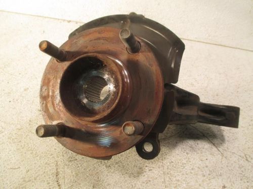 2007 to 2012 nissan versa passenger right front spindle &amp; hub assm. (no abs)