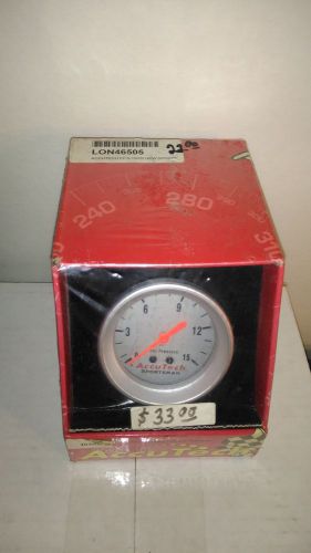 Longacre accutech fuel pressure gauge 0-15 psi lon 46505