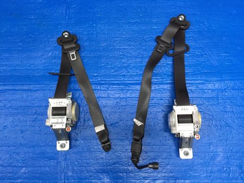 2010 2011 2012 2013 2014 ford f150 seat belt left &amp; right front crew cab  black