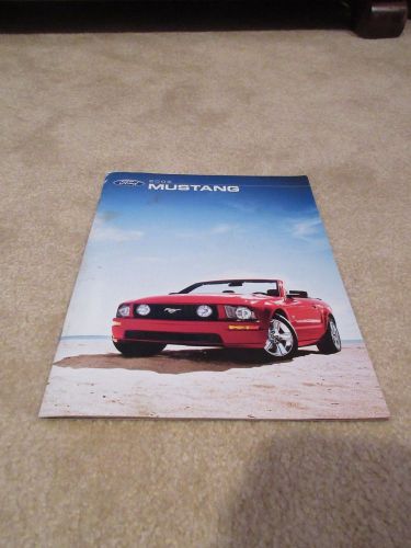 2006 ford mustang sales brochure