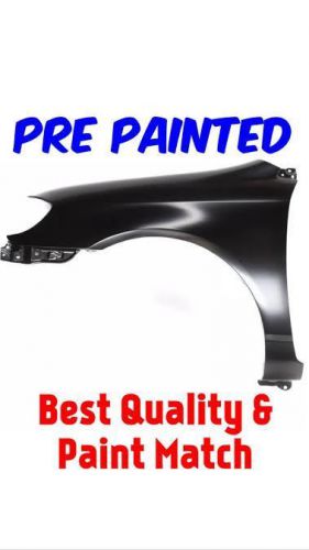 2003-2008 toyota corolla le &amp; ce pre painted to match drivers left front fender