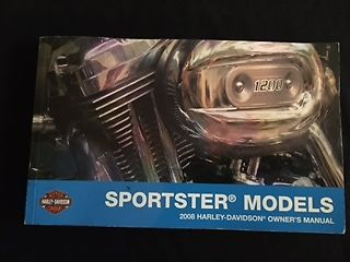 Sportster models 2008 harley-davidson owner&#039;s manual