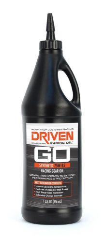 Driven racing 00831 joe gibbs superspeedway synthetic gear oil 75w 85 case of 12