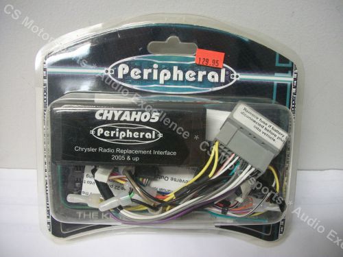 Peripheral chyah05 chrysler radio replacement interface 2004 2005 &amp;up dodge jeep