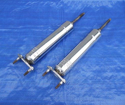 62 - 67 chevy ii nova front delco traction pac adjustable chrome shocks day2 ss