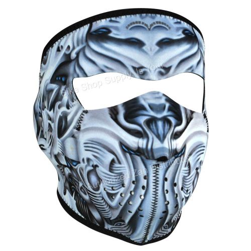 Zan headgear wnfm074, neoprene full mask, reversible to black, biomechanical
