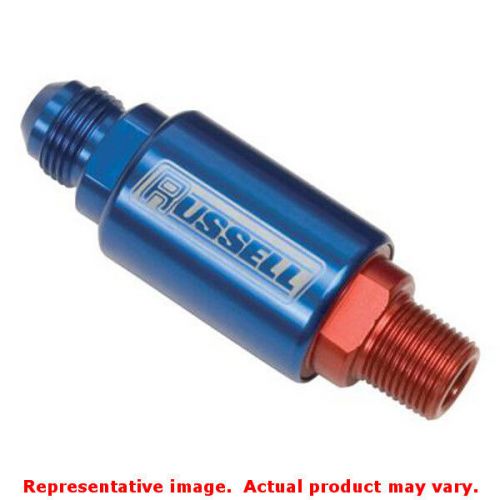 Russell 650170 russell fuel filter - competition -8 x 3/8&#034; male npt inlet/outle