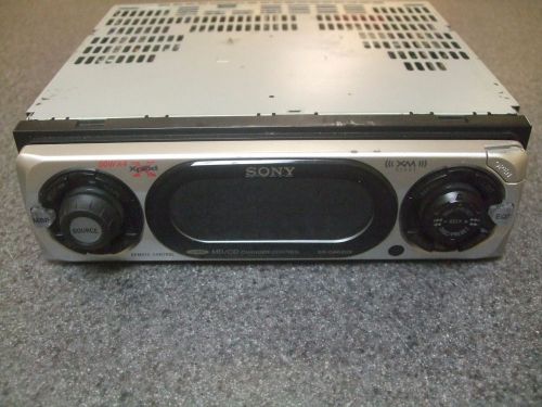 Sony cdx-ca630x cd player am/fm radio &amp; faceplate xm ready #rto