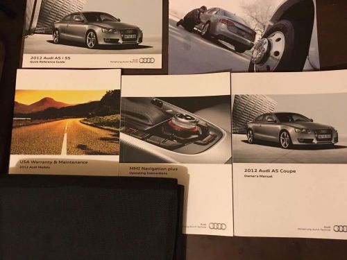 2012 audi a5 coupe   owners manual