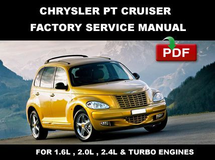 2001 - 2009 chrysler pt cruiser factory service repair workshop shop manual