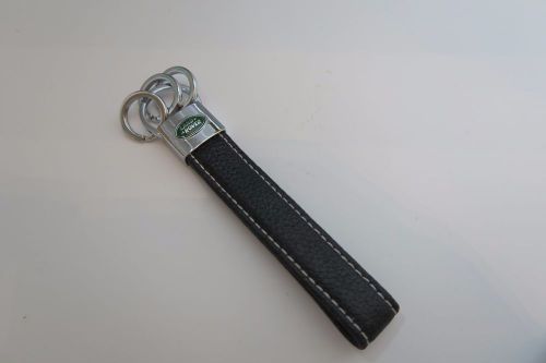Land rover evoque defender discovery leather key chain 3 rings free shipping