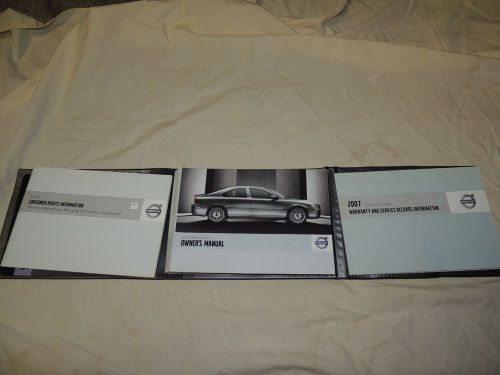 Volvo s60 s60r owners manual wallet 2007
