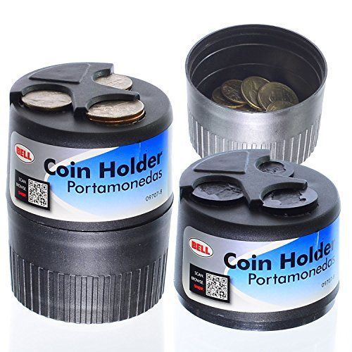 Bell retrofit coin organizer/ lose change holder with hidden coin dump bowl,