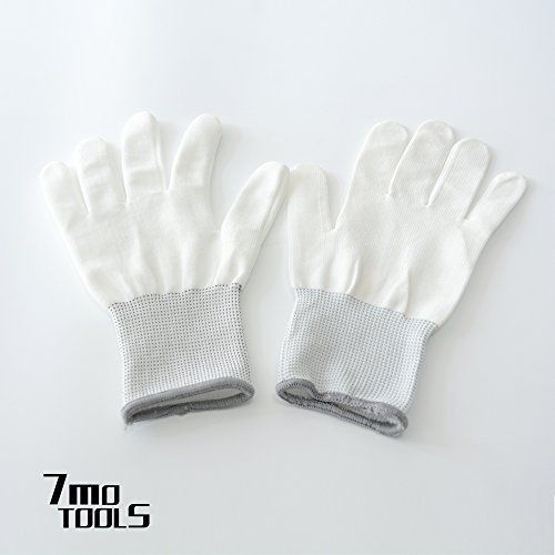 7mo professional vinyl appliation cotton gloves for window tint film wrapping