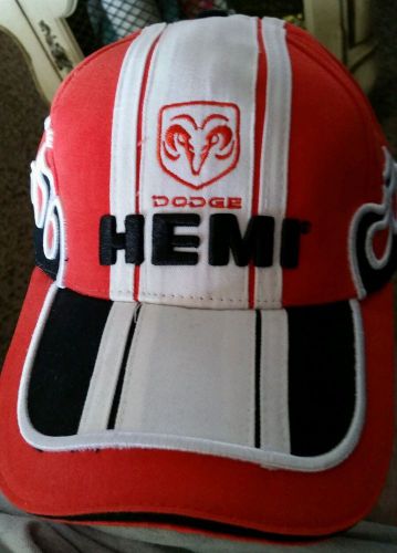 Orange dodge hemi hat