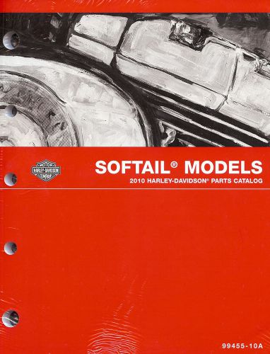 2010 harley-davidson softail models parts catalog manual -new-flstf flstn fxcwc