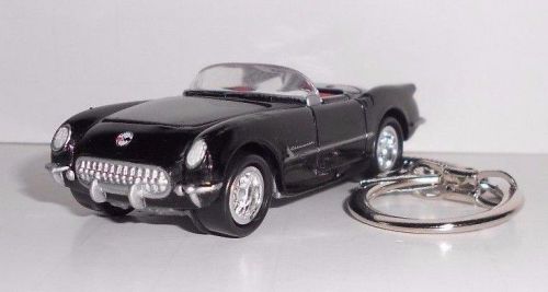 1954 chevy corvette convertible black key chain