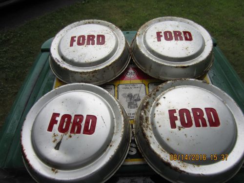 Ford f-100 hub caps 1957-61 baby moons original