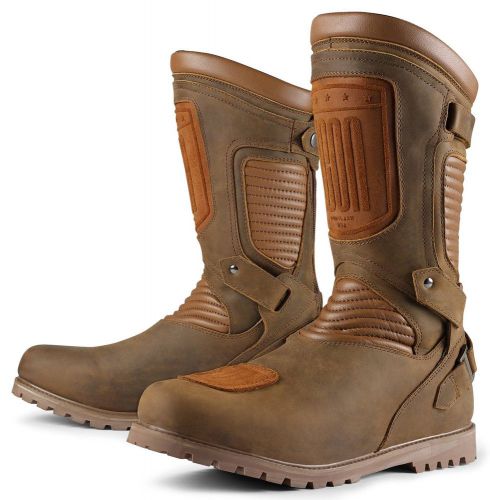 New icon one-thousand/1000 prep adult leather/waterproof boots, brown, us-14