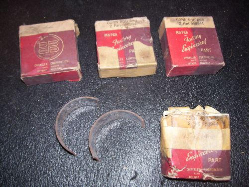 Nos 1942-54 plymouth dodge connecting rod bearing set of 4 - 958944 - pl408