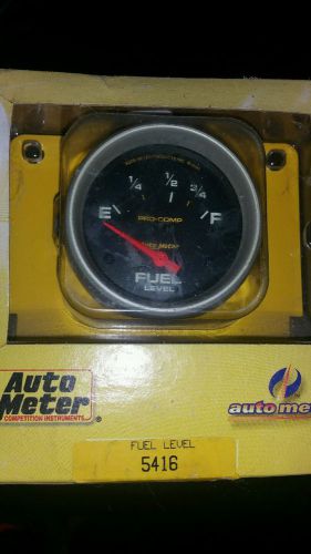 Autometer 5416 pro-comp electric fuel level gauge