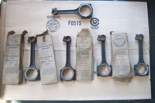 Reman 1932,1933-34, 1937-49 chevrolet connecting rods  lot of (5)