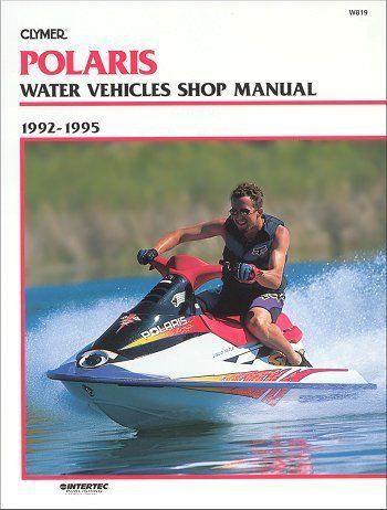 Polaris sl650, sl750, slt750 personal watercraft repair manual 1992-1995