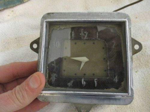 1939 studebaker clock