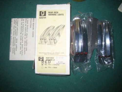 1960 70 80 rat ford mopar car vintage nos truck break lights 12 volt turn signal