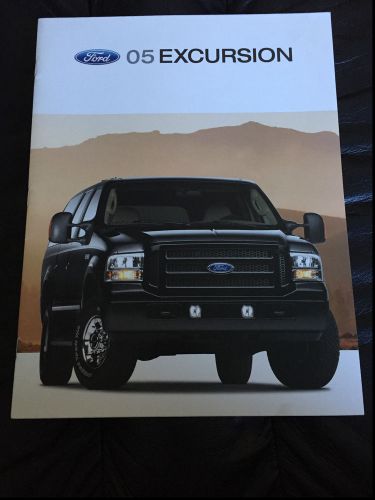 2005 ford excursion 14 page original dealer sales brochure catalog limited truck