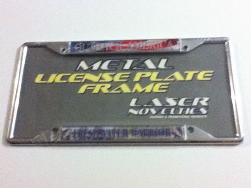 2 new outback america freshwater warrior metal license plate frame
