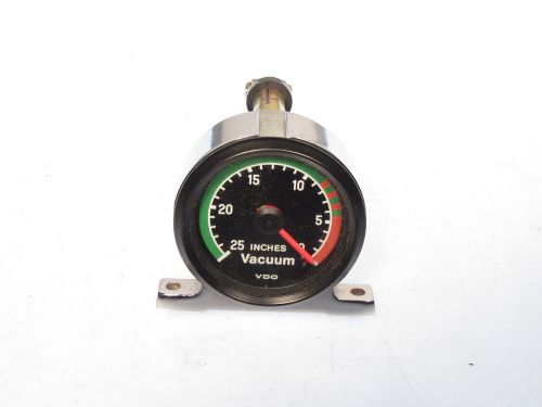 New old stock vdo brand vacuum gauge reads from 0-25 inches  150.040