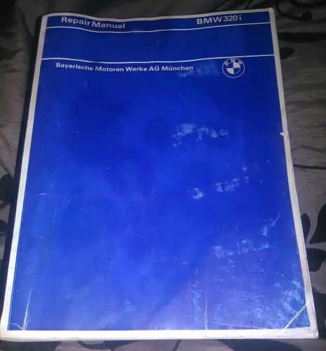 Bmw 320i factory repair manual 10/81 great condition us edition