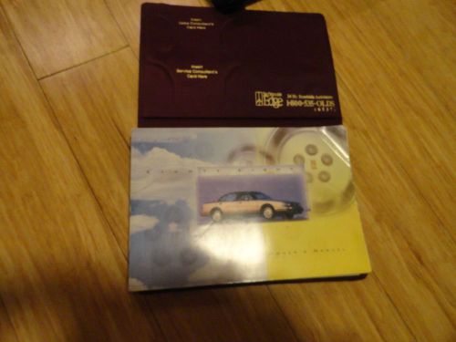 1993 oldsmobile 88 owners manual eighty eight, with case, free shipping