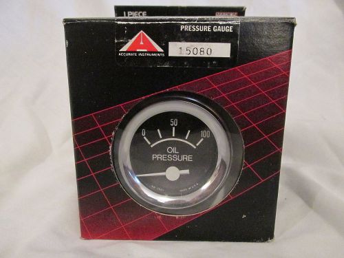 Clark bro. accurate instruments hd-usa electrical oil pressure gauge 15080