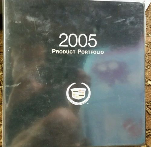 2005 cadillac product portfolio