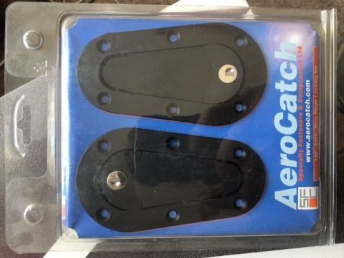 Aerocatch locking hood pins