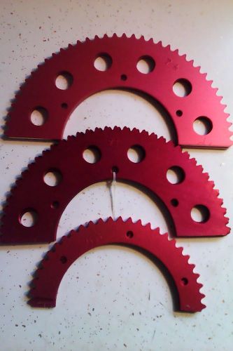 Racing gokart #35 sprockets  53,72,74 tooth (3 pcs)